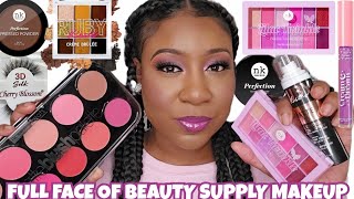 Full Face of Beauty Supply Store Makeup 2025