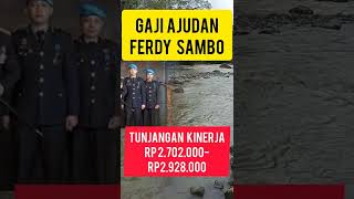 inilah Gaji ajudan pribadi ferdy sambo yaitu Bripka Matius Marey #shorts