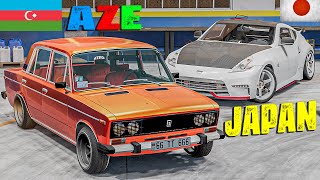 Ölkələrin Yarşı #2 Aze və Türk GörüşüVaz 2106 Turbo | Maşın Oyunları | BeamNG.Driver #malikbedelov