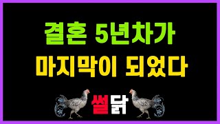 [네이트판] 결혼 5년차가 마지막이 되었다