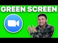 How to Zoom Green Screen