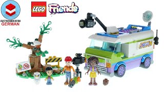 LEGO Friends 41749 Nachrichtenwagen - LEGO Speed Build Review