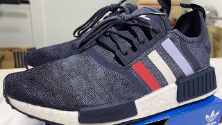 Unbox NMD R1 Shadow Navy / White Tint / Glory Red