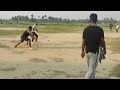 मुरादाबाद का कोई बॉलर नही बचा 🤦 teniscricketmoradabad shanualigarh villagecricketpractice