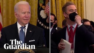 'Stupid son of a bitch': Joe Biden mocks Fox reporter in hot mic moment