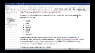 22 Array Change Detection