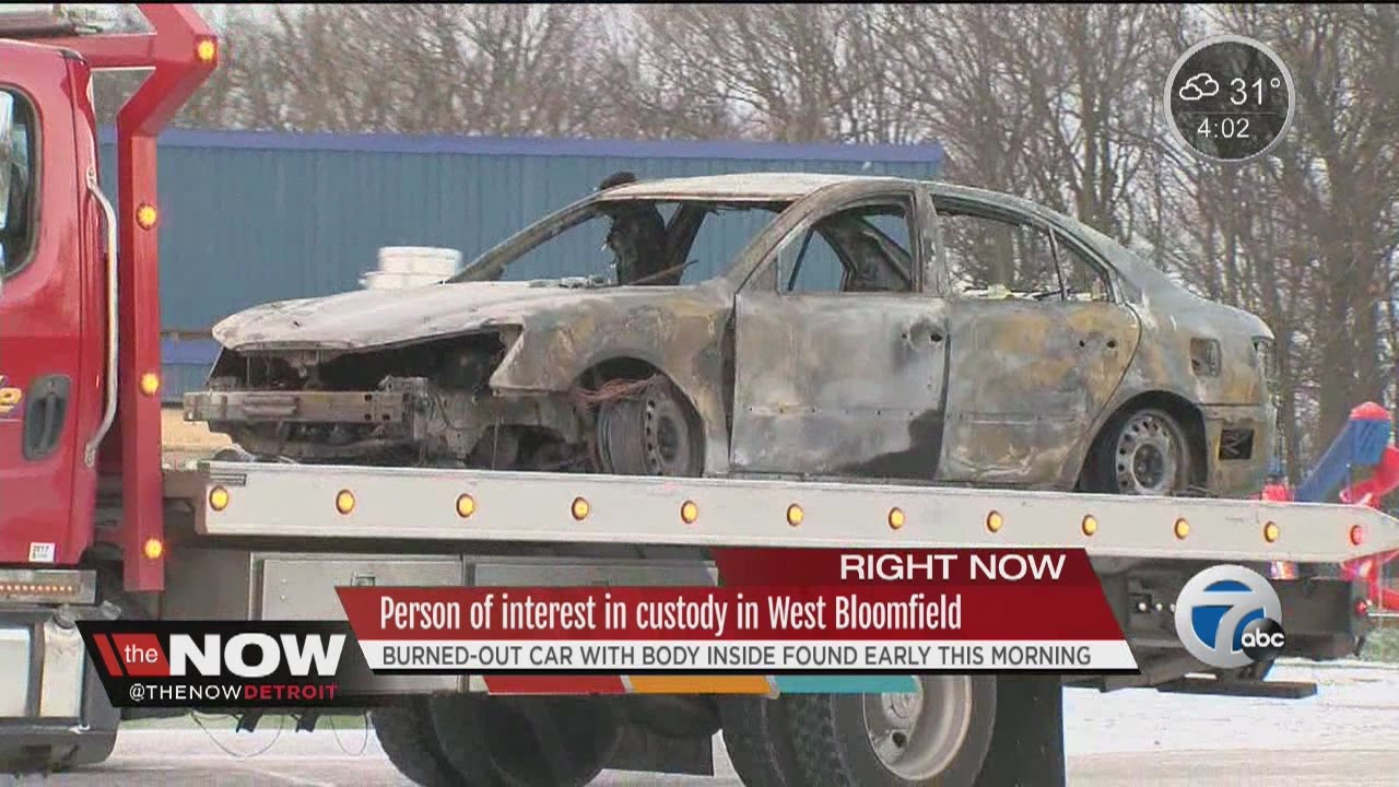 Body Found In Burned Car - YouTube