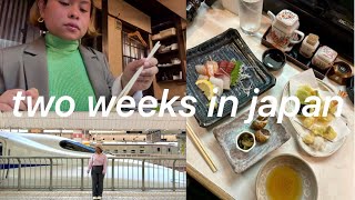 KYOTO 🌸 birthday dinner, staying at a japanese traditional house, riding shinkansen, shopping hauls