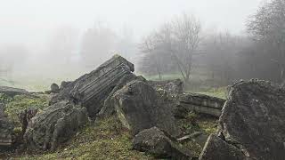 German Nazi Concentration camp in Płaszów - Kraków. KL PLASZOW. Jewish cemeteries of Podgórze.