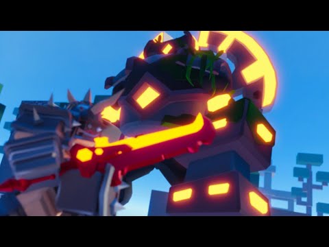 Battling The Titan From Roblox Bedwars! - YouTube