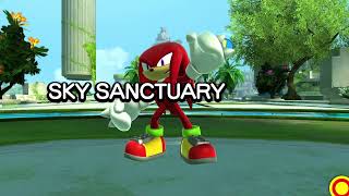 Sonic Generations Playthrough sky sanctuary and challenges #2