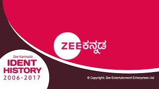 Zee Kannada Channel Ident History (2006-2017)