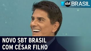 Novo SBT Brasil com estreia de César Filho | SBT Brasil (09/03/24)
