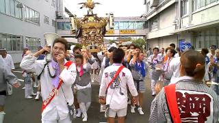 2010年　綱島諏訪神社例大祭神輿渡御（東輿会さま）