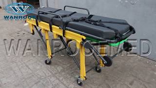 EA-3AN Medical Patient Rescue Foldable Emergency Trolley Ambulance Stretcher