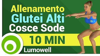 Allenamento Gambe e Glutei - Esercizi a Casa per Avere Gambe Snelle e Glutei Alti e Sodi