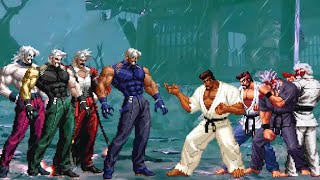 [KOF Mugen] Super Rugal Clan vs Team Karate