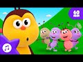 Five Little Bugs on an Adventure 🌿Nature Expedition Song!🐞 Boogie Bugs 🌈 Kids Songs