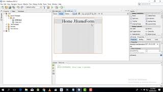 java swing netbeans tutorial 02 closing the Current Jframeform