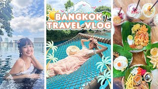 [曼谷旅行VLOG] 鄭皇廟泰服初體驗🇹🇭|泰國最紅CAFE♡ |吃爆泰國美食🍗 | 超舒服泰式按摩