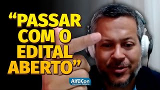 COMO PASSAR COM O EDITAL ABERTO - #cortespodcast Evandro Guedes