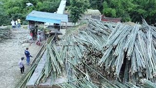 The bamboo salt manufacturing process
