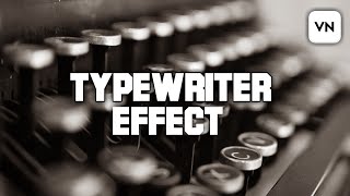 Typewriter Effect In Vn Video Editor 2023