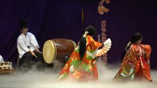 【大朝神楽】紅葉狩 大塚子ども神楽団  太刀納め　大塚ふれあいセンター体育館　2024.12.07