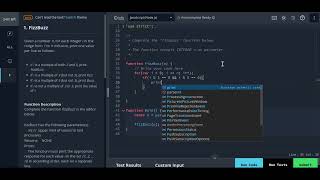 HackerRank Question - FizzBuzz