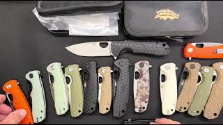 Honey Badger Knives in my Collection Overhead View