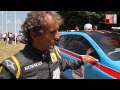 Alain Prost on the Renault Twin'Run