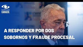 ¿Qué viene en el caso contra expresidente Álvaro Uribe tras acusación formal por parte de Fiscalía?