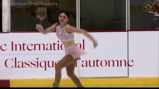 Sofia Lexi Jacqueline Frank Short Program 2023 Autumn Classic International Montreal Canada