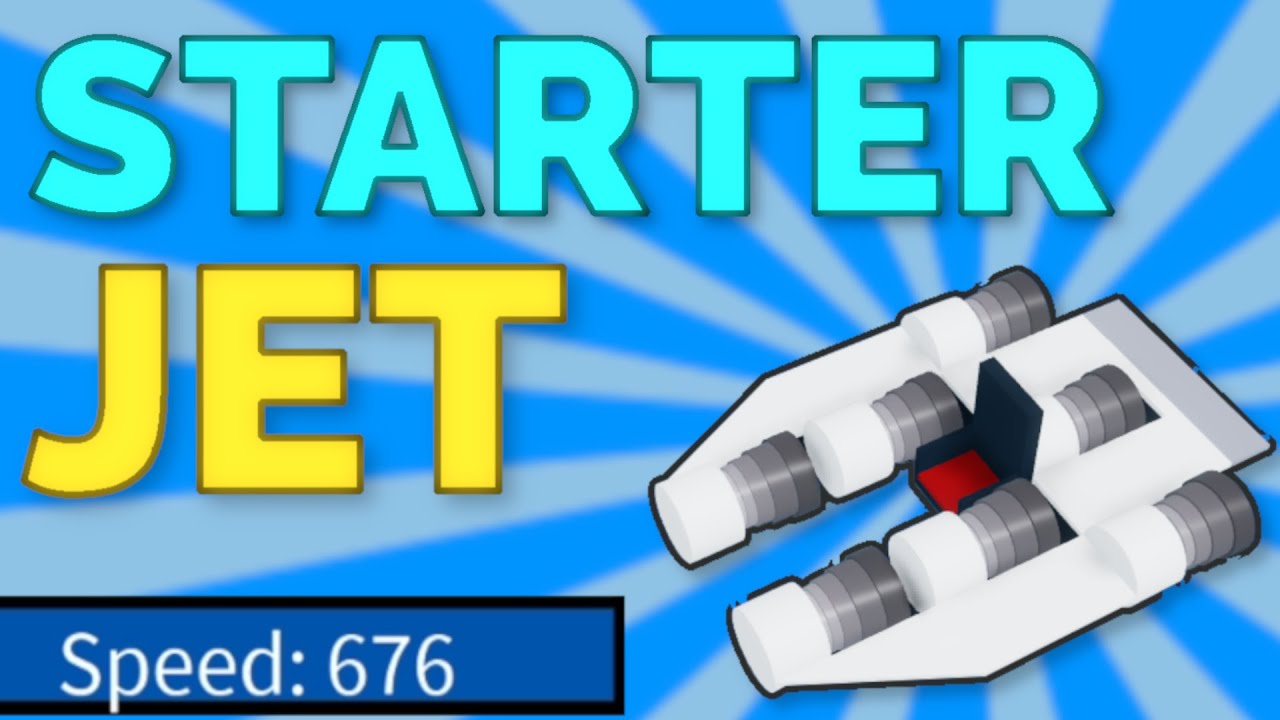 Starter Jet Tutorial Plane Crazy Youtube