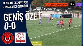 Beycuma Cezaevispor Zonguldak Polisgücüspor: 0-0 Maç Özeti ( 8 Ekim 2022 )