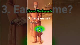 Quiz on Swami Vivekananda । swami vivekananda quiz, swami vivekananda, national youth day gk Swamiji