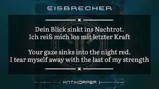 Eisbrecher- Vergissmeinnicht lyrics with English translation