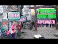 Street Musicians at the Entrance to Freetown Christiania, Copenhagen perform Dolly Parton - Jolene