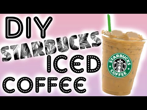 DIY Starbucks Iced Coffee / Lici DIY Starbucks Iced Coffee / Lici