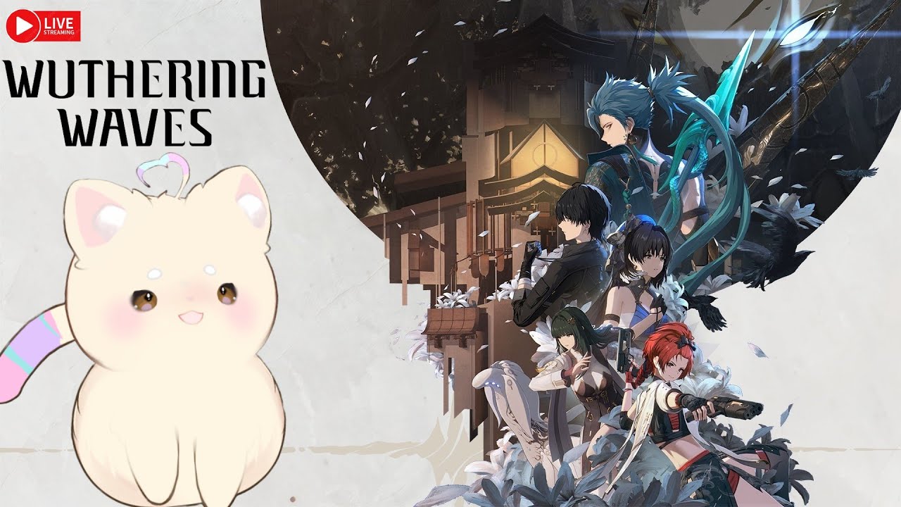 Wuwa Who S Pulling Roccia Exploring And Quests Night Youtube