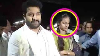 VIDEO : Jr NTR Visits Tirumala - NTR Wife Laxmi Pranathi In Tirupati - Jai Lava Kusa Movie