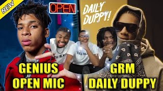AMERICANS REACT TO GENIUS OPEN MIC VS GRM DAILY DUPPY (US VS UK) REACTION