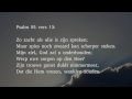 psalm 55 vers 1 en 13 o god neem mijn gebed ter oren