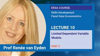 Lecture 10: Limited Dependent Variable Models (Part 2)