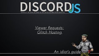 [OUTDATED] VIEWER REQUEST #02: GLITCH.COM HOSTING