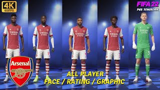 FIFA 22 | 🔥 Arsenal PLAYER RATINGS! 🔥 ft. lacazette, Iwabuchi, saka, meidema, …| Gameplay #4