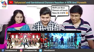 Tollywood and Sandalwood Best Dancers Reaction Jr NTR And Puneeth Rajkumar Pakistani Reaction