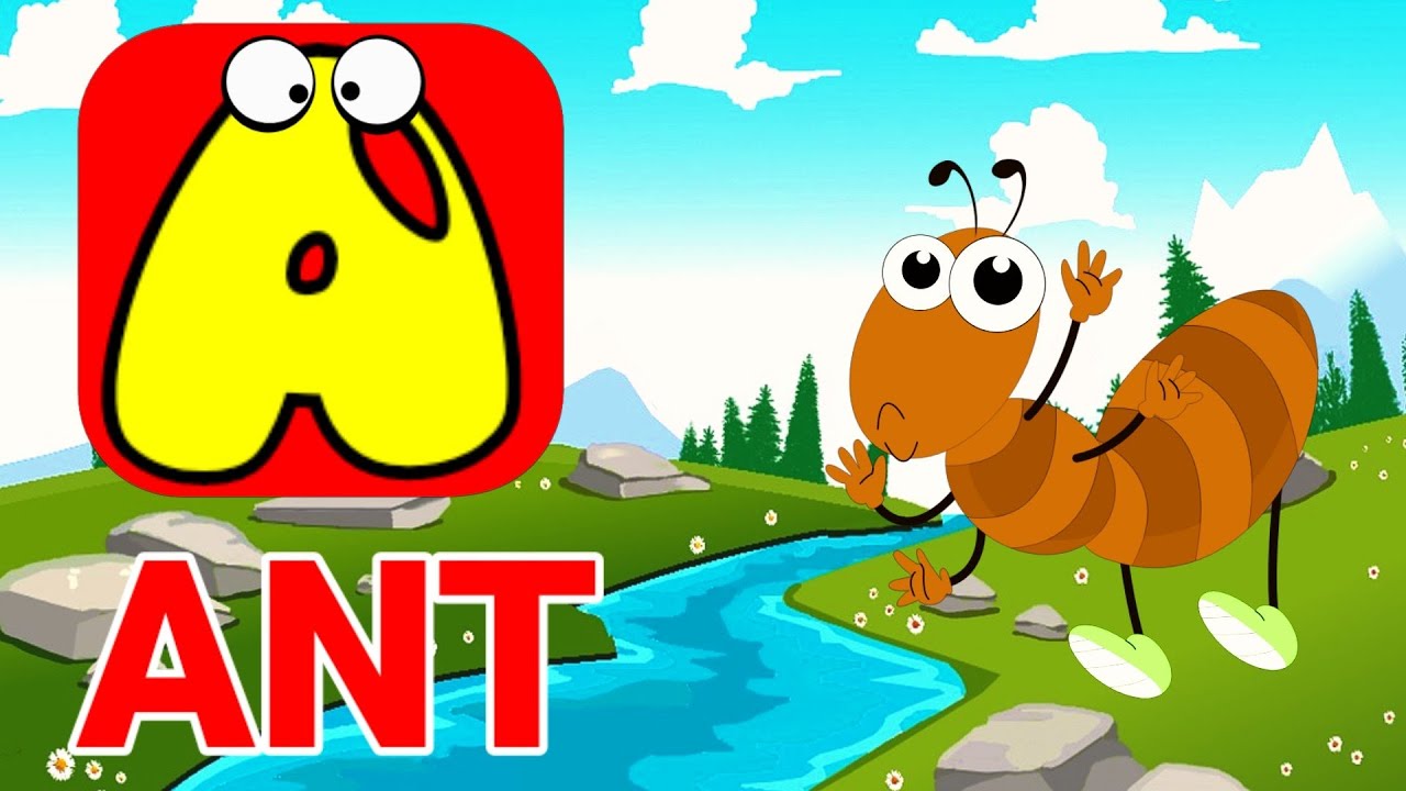 A For Ant B For Book | Abcd | Alphabets | Phonics Song | English ...