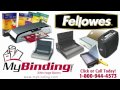 fellowes galaxy e wire binding machine demo video