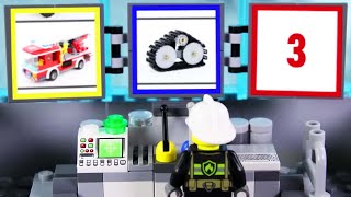 LEGO Experimental Fire Truck | STOP MOTION LEGO | Firefighter | Billy Bricks Compilations